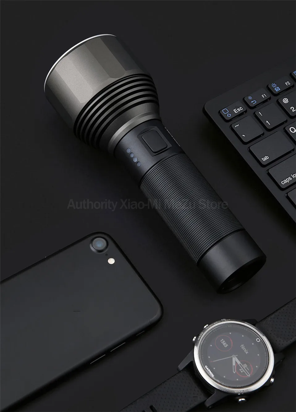 XIAOMI Youpin NexTool перезаряжаемый светильник-вспышка 2000лм 380 м 5 режимов Светодиодный светильник IPX7 водонепроницаемый фонарь типа C для кемпинга