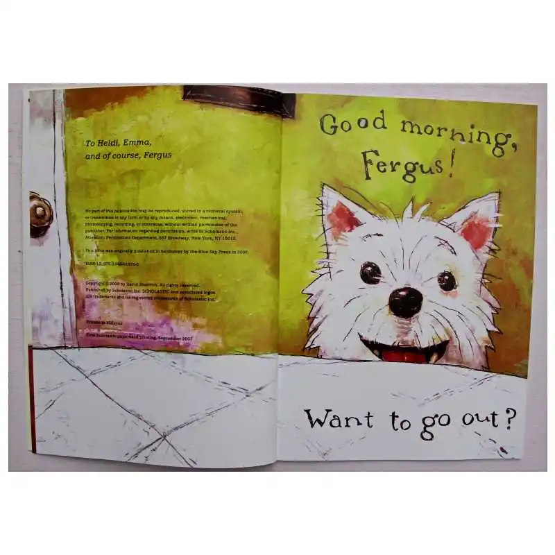 Good Boy, Fergus! By David Shannon Educational English Picture Book Learning Card Story Book For Baby Kids Children Gifts 2