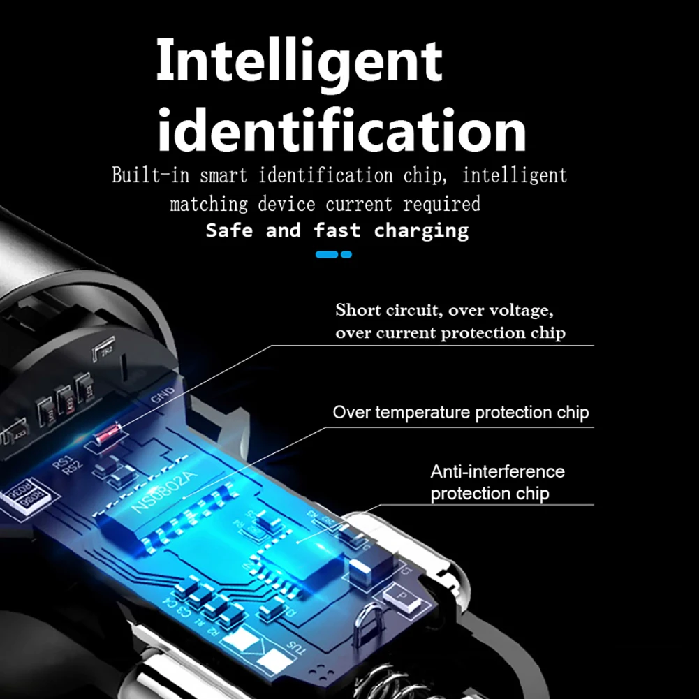 New Auto MP3 Player Car Bluetooth FM Transmitter Wireless Handsfree Audio Receiver 2.4A Dual USB Fast Charger