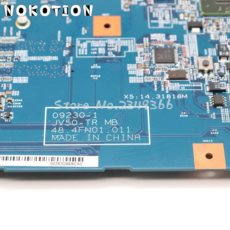 Материнская плата NOKOTION 48.4FN01.011 для ноутбука Acer asipre 5542 5542g разъем материнской платы