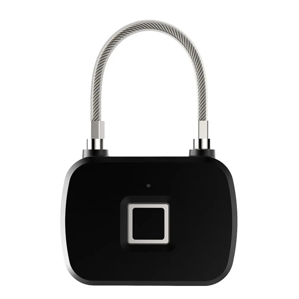 

Travel Box Dormitory Door Fingerprint Lock Suitcase Student Dormitory Anti-Theft Long Standby Electronic Padlock