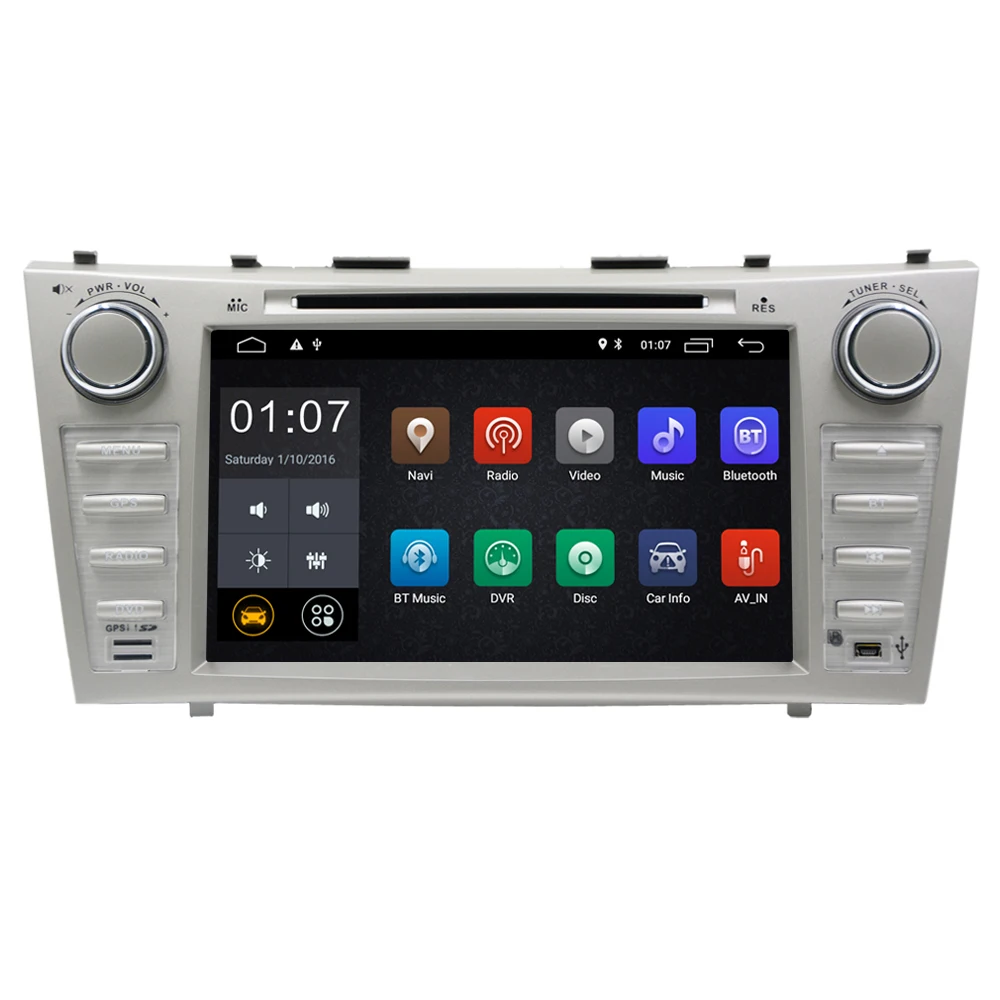 Best 2 Din Android 9.0  Car Radio For Toyota Camry 2007 2008 2009 Car Multimedia Player Stereo Auto Audio GPS DVD Video WIFI 1