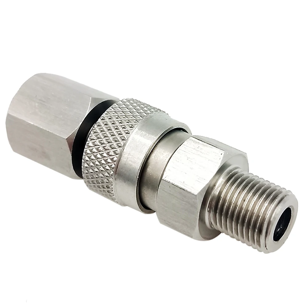 Hot Item Disconnect-Coupler-Kit Air-Filling-Charging Paintball-Pcp Quick-Release Stainless 8mm m61LB5Qo