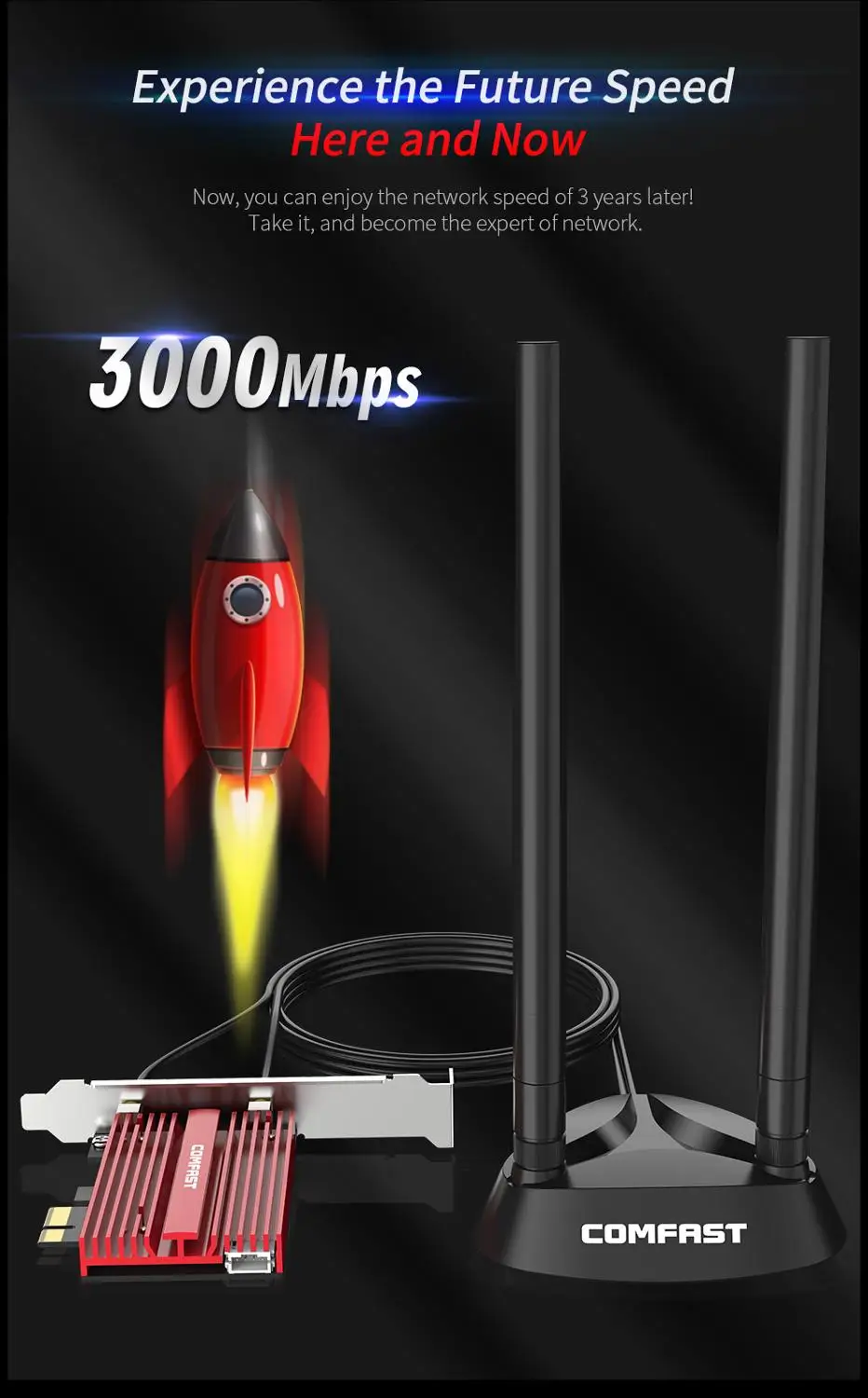 3000 Мбит/с Wi Fi 6 Intel AX200 PCIe Беспроводной сетевой адаптер карта 2 4G/5 ГГц 802.11ac/ax Bluetooth 5 0
