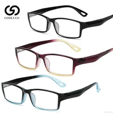 Модные небьющиеся очки для чтения женские и мужские очки из смолы прозрачные очки винтажные круглые очки для чтения