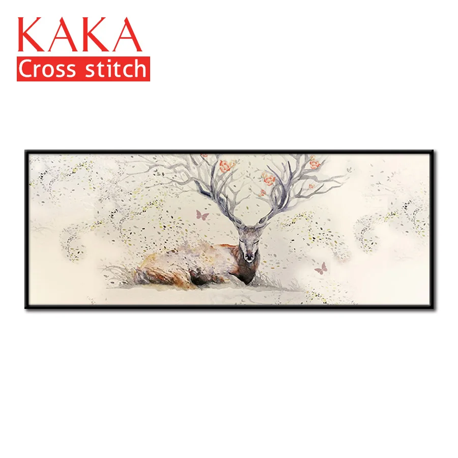 Набор для вышивки крестом наборы с напечатанным рисунком 11CT canvas домашнего декора