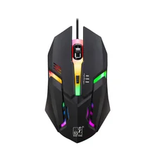 K2 Мышь проводной беззвучное тихое ноутбук офисном USB оптическая Мышь 1600 точек/дюйм 4-кнопочный мыши