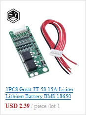 1 шт. Great IT 5V 1A Micro USB 18650 type-c литиевая батарея зарядная плата модуль+ защита двойные функции TP4056 18650