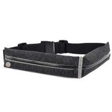 Противоугонная поясная сумка для спортзала, Регулируемый легкий карманный спортивный водонепроницаемый для упражнений, невидимый эластичный держатель для мобильного телефона