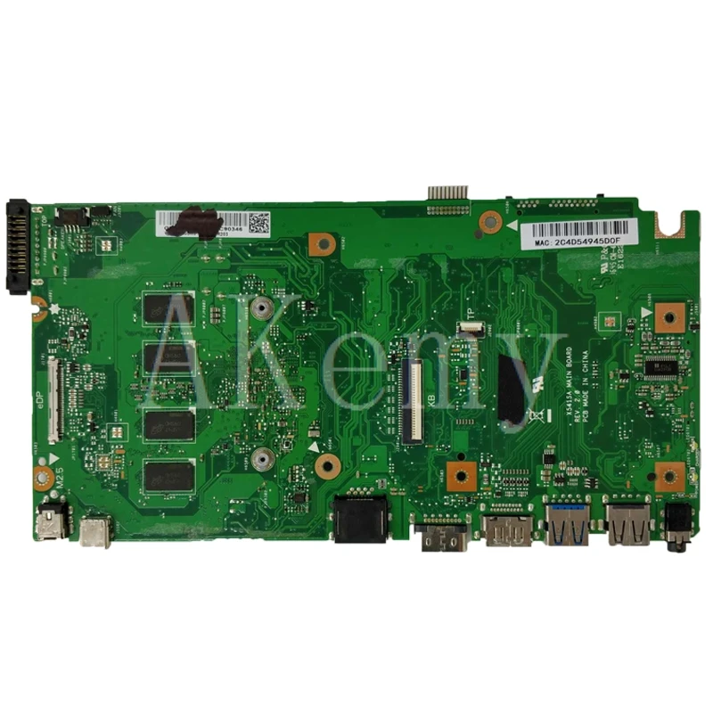 Новая материнская плата X541SA REV 2 0 для For Asus X541 X541S ноутбука тест ok N3710 CPU 4 ядра + 4GB
