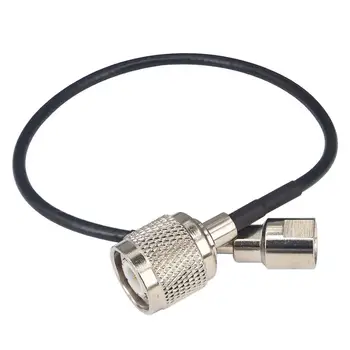 

10 Pieces TNC Male to FME Male Coaxial Adapter Pigtail Jumper Cable 15CM RG174
