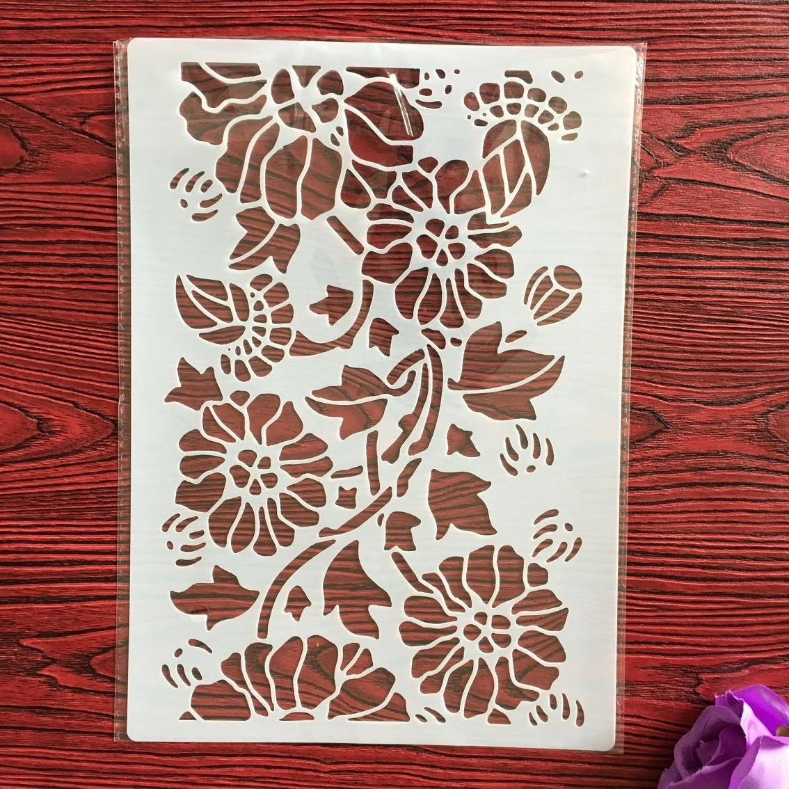 A4 DIY Stencils Wall Painting Scrapbook Coloring Embossing Album Decorative Paper Card Template wall letter cake mandala | Канцтовары