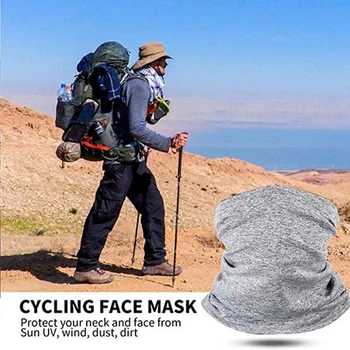 

Bandana Neck Gaiter Headwear Face Cover for Saliva 1 Pcs with 4Pcs Filters,Dust Protection, Breathable