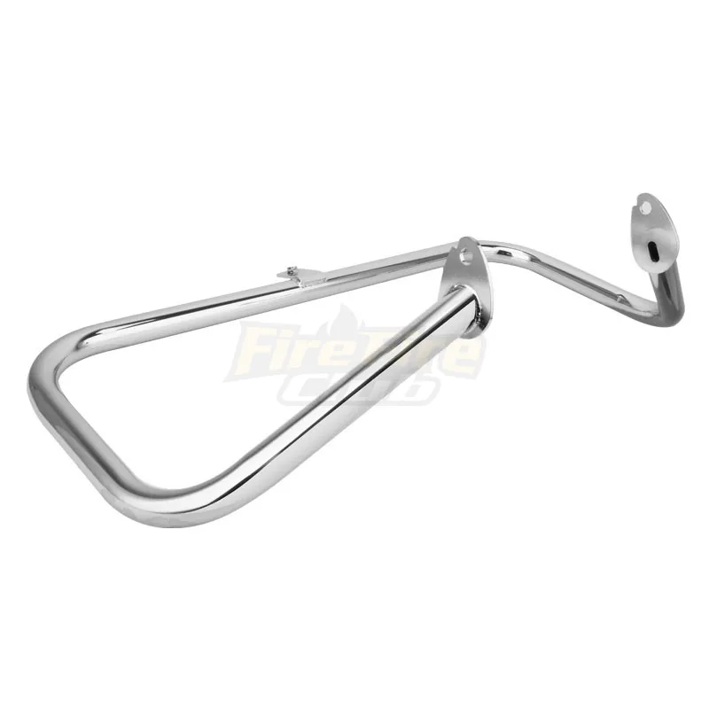 

Motorcycle 1-1/4" Engine Rail Crash Bar Highway Engine Guard Crash Bar Protector For Harley Touring 1996-2013 FLHR FLHTCU