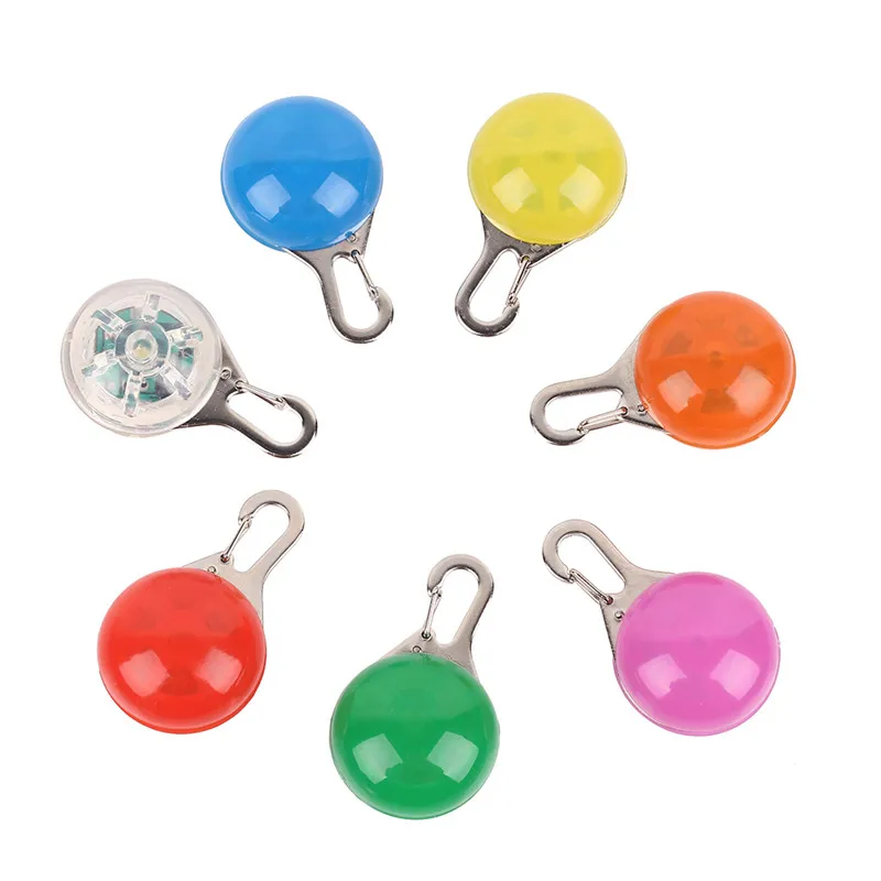 Pet Night Safety LED Flashlight Cat Dog Collar Leads Lights Glowing Pendant Necklace Pet Luminous Bright Glowing Collar in Dark4