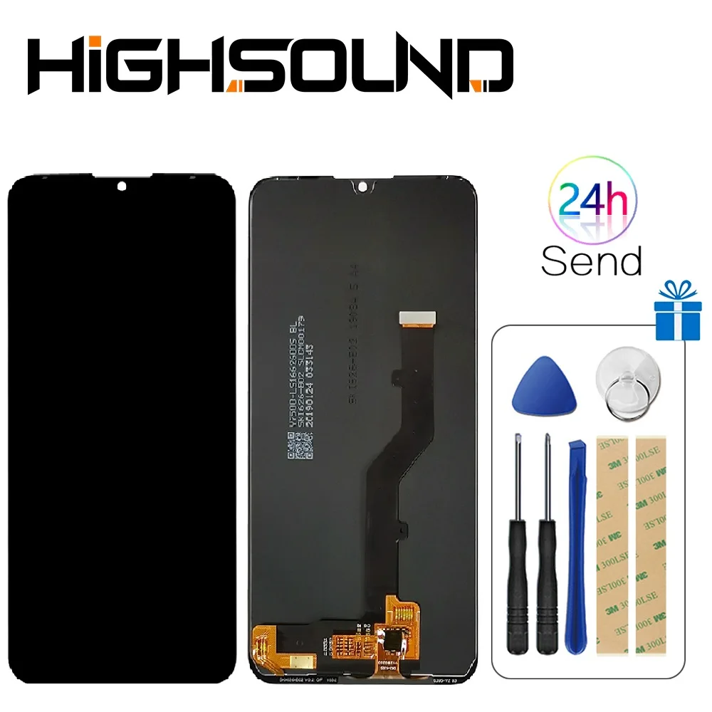 

For ZTE Blade V10 Vita 6.26'' LCD Display and Touch Screen Digitizer For ZTE Blade V10 Vita Screen +Tools And Adhesive