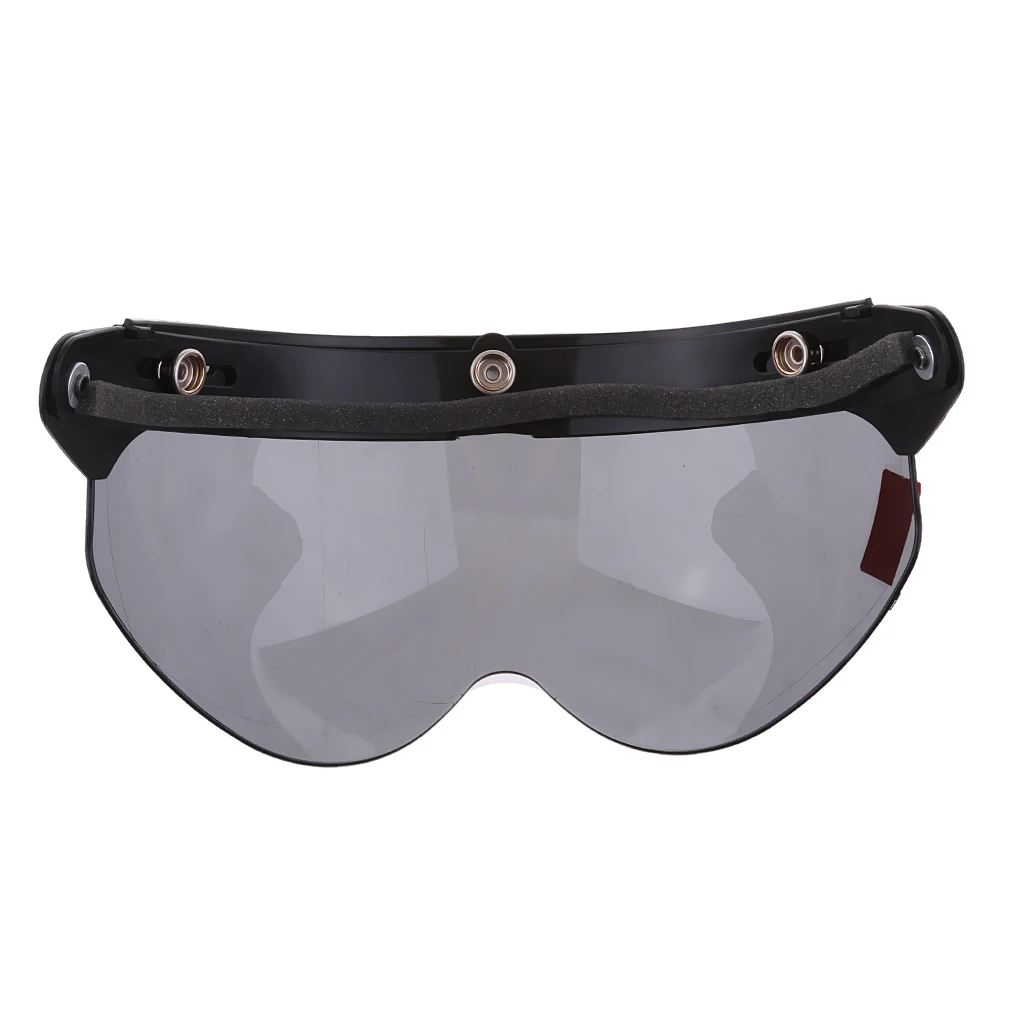 Replacement Motorcycle Bike Mirror Lens Shield Visor 3/4 Open Face for Universal Motorcycle Helmet
