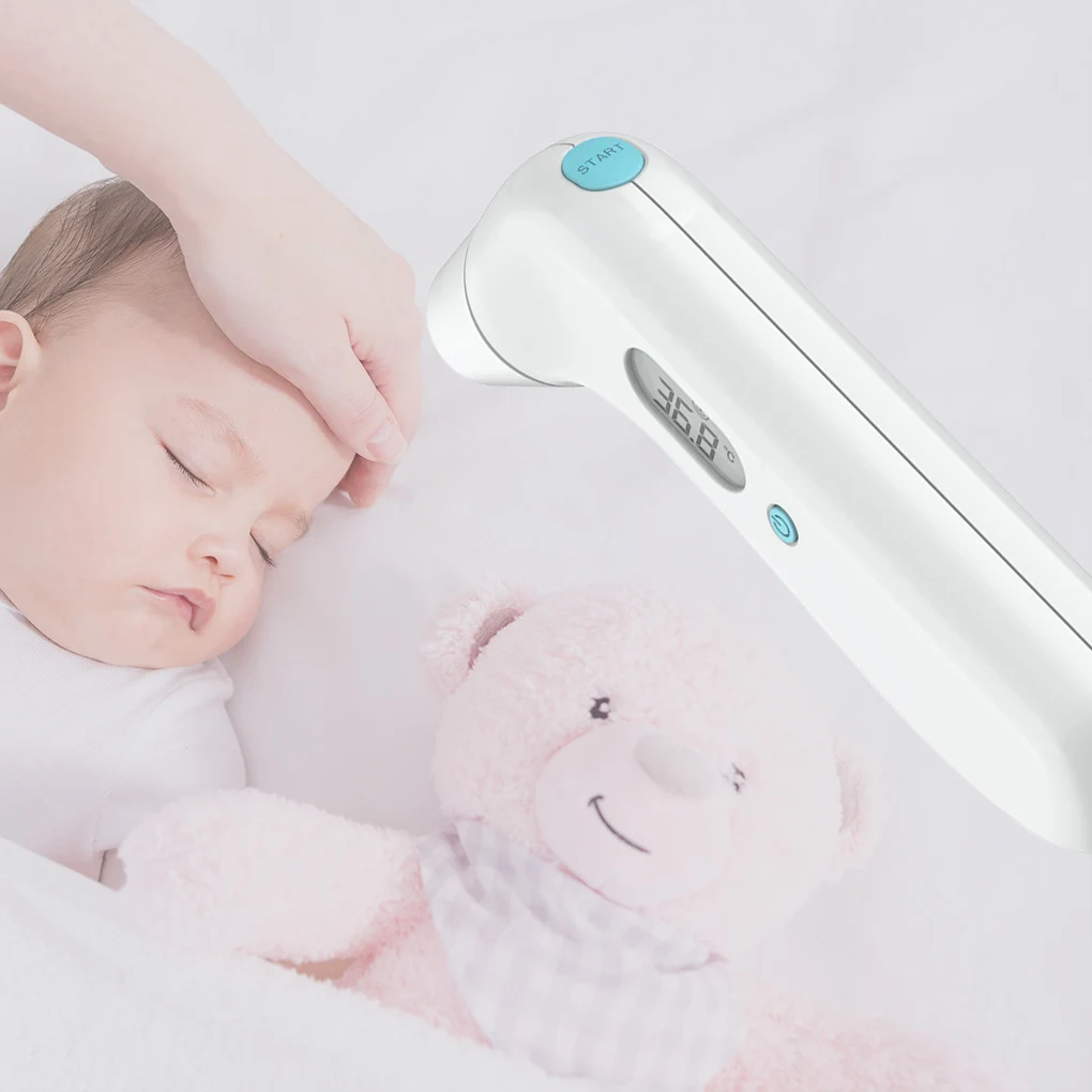 

Non-contact Forehead Ear Thermometer Digital Infrared Adult Baby Body Temperature Measuring Tool
