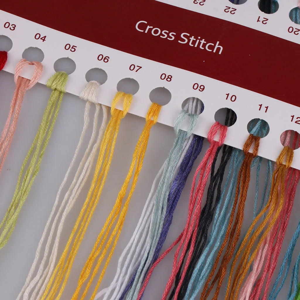 Cute Colorful Parrots Birds DIY Stamped Cross Stitch Kit Pre-printed Pattern Beautiful Scenery Christmas Gift Home Decoration