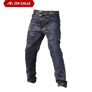 

Mens Camouflage Cargo Pants Elastic Tactical Trousers Men Military Casual Combat Cargo Knee Reinforced Airsoft Durable Army Pant