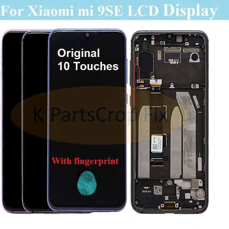 Дисплейный модуль для Xiaomi MI 9 SE разблокировка по отпечатку пальца | Мобильные