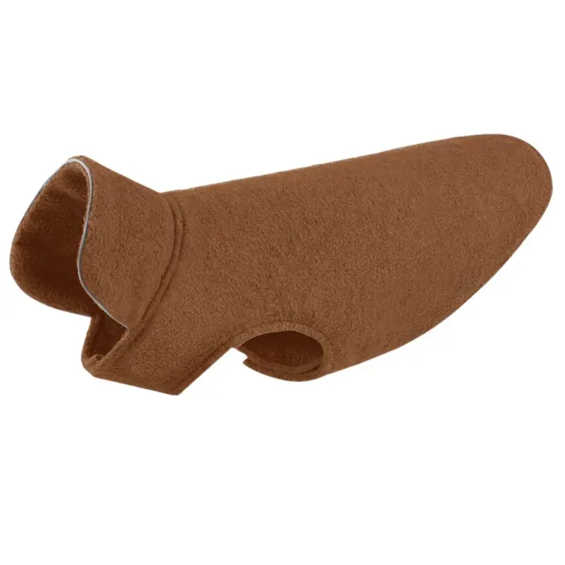 

Soft Dogs Clothes Keep Warm Pets Fall Winter New Fleece Dog Clothes Brown Blue Red Multiple Sizes Dog Accessories 2020 *