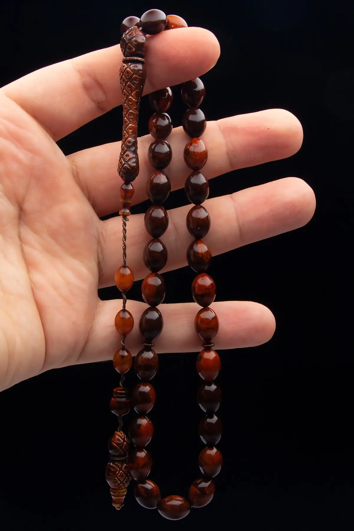 Исламские четки Tasbih мусульманские 33 Молитвенные Четки для мужчин браслет