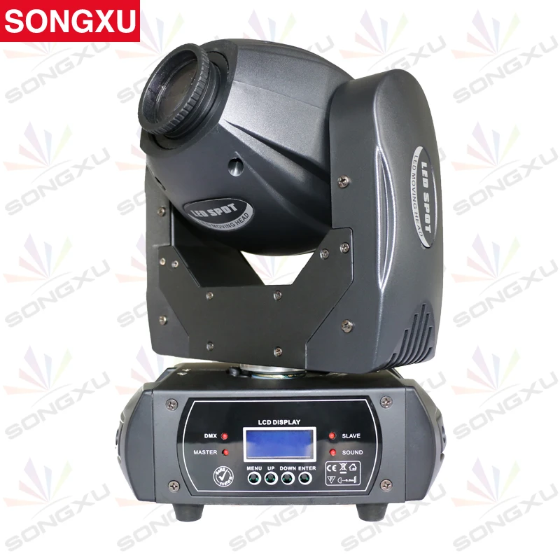 SONGXU 40 Вт Светодиодный светильник с движущейся головкой 3 Призма DMX контроллер