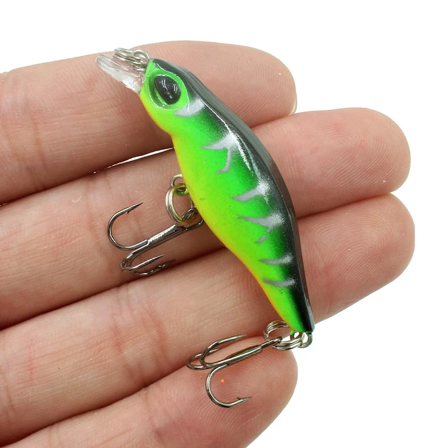 1Pcs sinking Minnow Fishing Lures Wobblers 5cm 2.9g Artificial