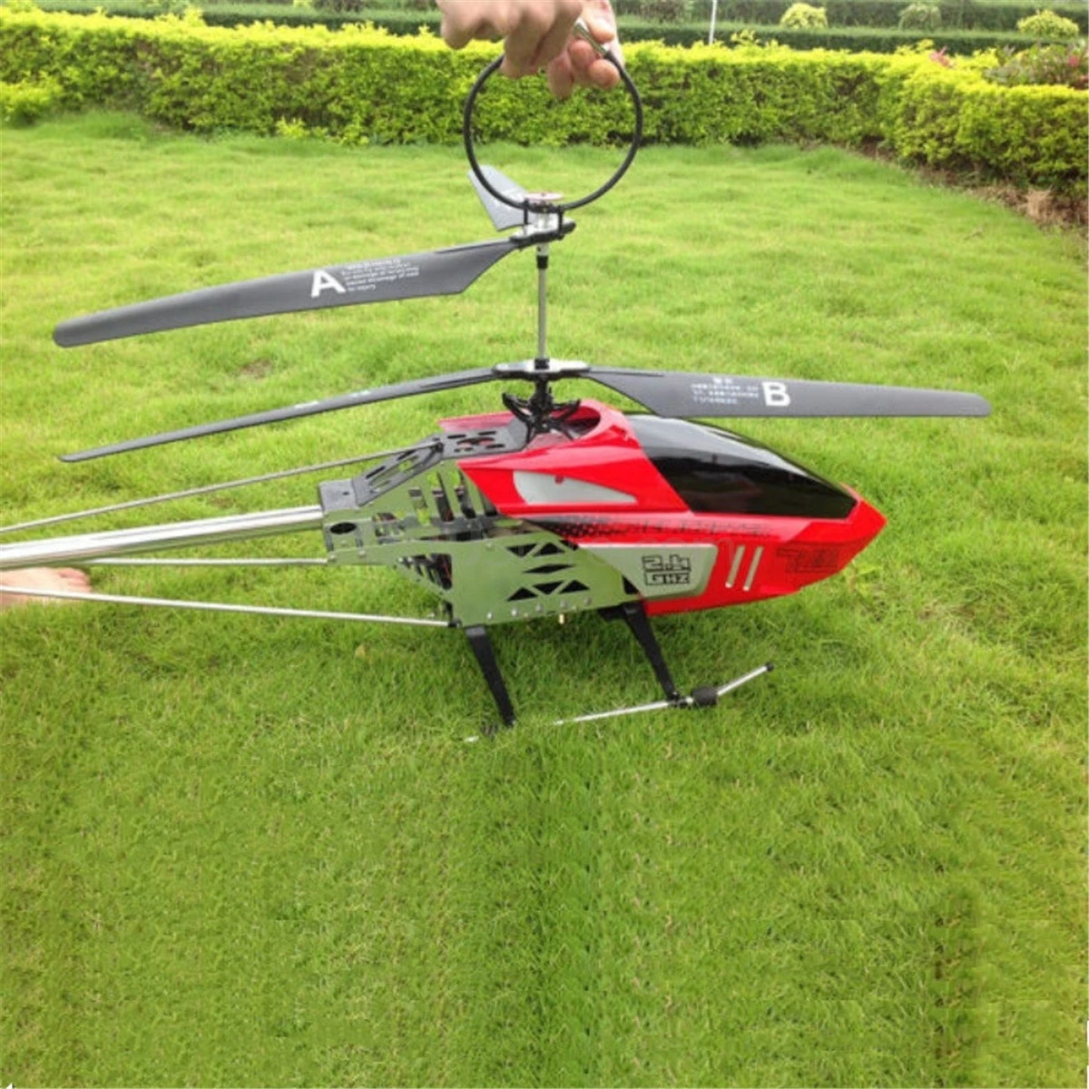 75CM big large rc helicopter BR6508 2.4G 3.5CH Super Large Metal RC Helicopter kids child best gifts toy play 2