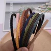 2022 New Fashion frosted solid color braid headband Hairband hair accessories Headwear ► Photo 2/6