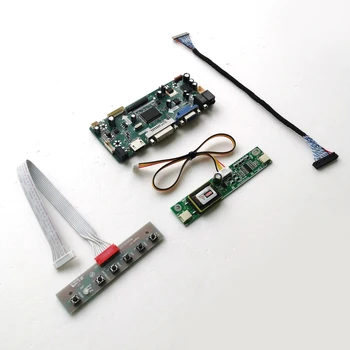

For LM150X08-A4/A5/B4 LCD panel monitor MNT68676 display controller drive card 1024*768 15" VGA HDMI DVI CCFL LVDS 20Pin DIY kit