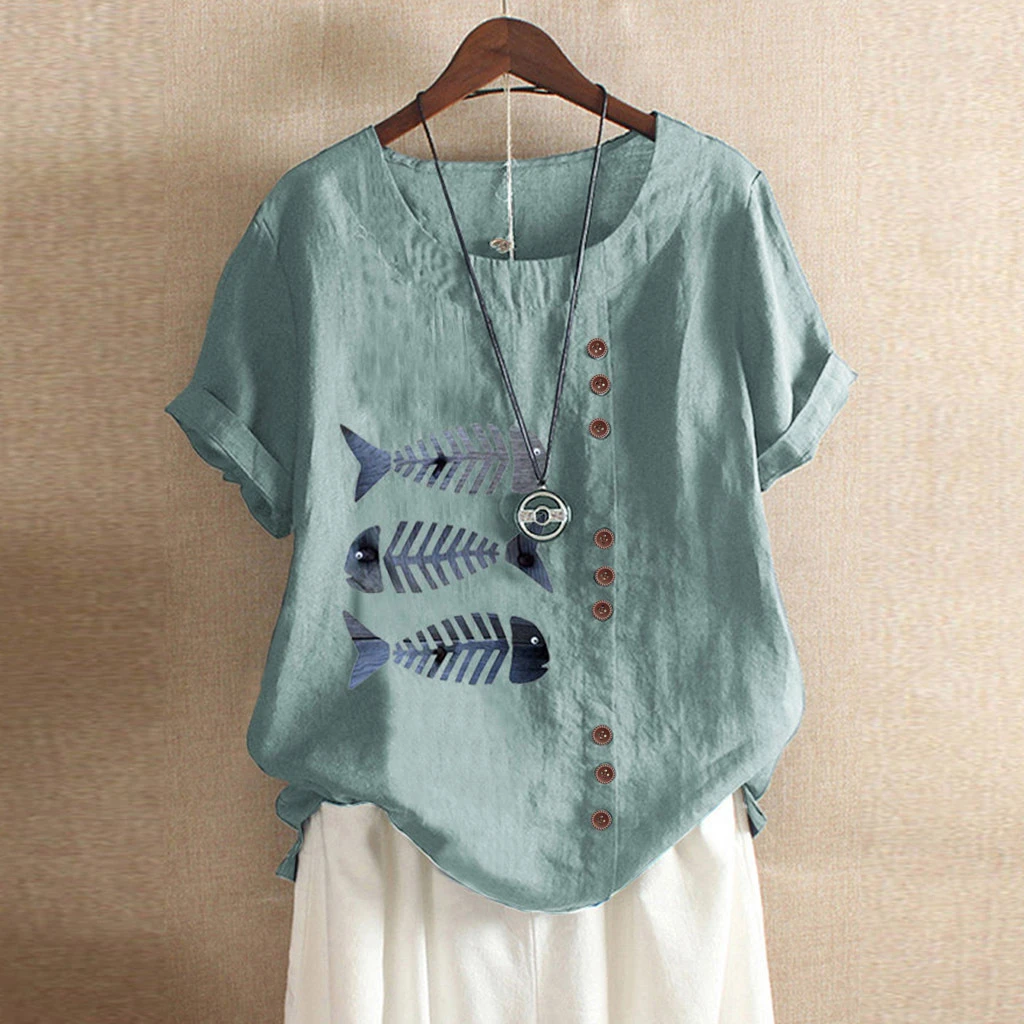 cute cotton summer tops