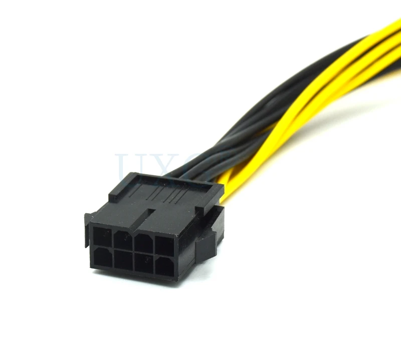 Cable PCI-E PCIE 8P Female to 2 Port Dual 8pin 6P+2P Male GPU Graphics Video Card Power Supply Riser Mining Cord Cabo