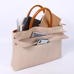 Women's Computer Bag Tote Bags For Women  Briefcase Cowhide Ipad Pouch Business Genuine Leather