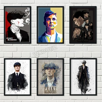 

quality Artistic Poster Peaky Blinders TV series remote control painting wall art home decor posters canvas painting M244