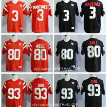 Новинка высокое качество, Небраска хаскер Тэйлор Мартинес Кенни Белл Ndamukong Suh Джерси