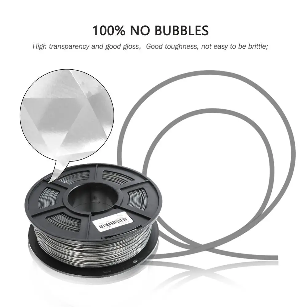 SUNLU PETG 3D нити 1 75 мм кг (2.2lb) Пластик Petg 3d принтеры возможна погрешность +/ 0 02