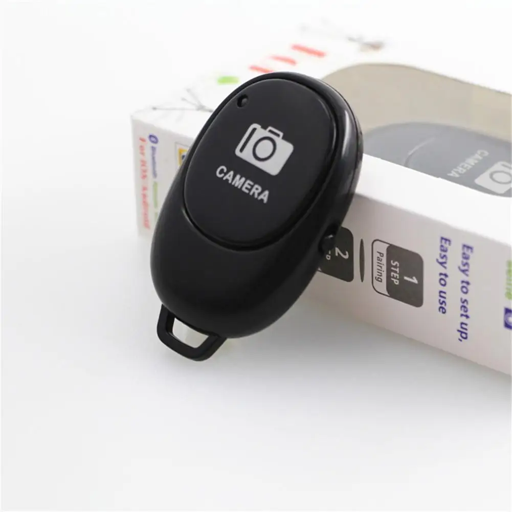 Bluetooths-compatible Remote Control Button Wireless Controller Self-Timer Camera Stick Shutter Release Phone Monopod Selfie 1PC
