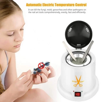 

Nail Sterilizer Us Plug Nail Art Tools High Temperature Disinfect Machine Cleaner Pot For Manicure Salon Tattoo Nipper Sterilizi