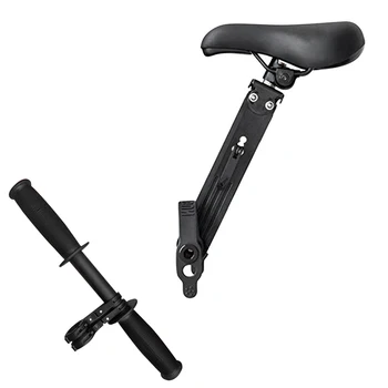 

Kids Bike Seat Comfortable Mountain Bike Seat Cycling Seat Cushion Pad with Kids Bike Handlebar for Kids Children