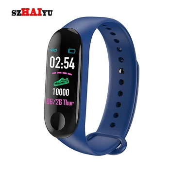 

Fitness Tracker Smart Bracelet Color-screen IP65 Waterproof blood Pressure Monitor Sports Heart Rate Smart band Watch