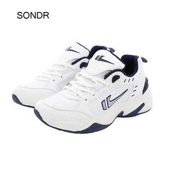 

Spring New White Shoes Women Casual Sneakers Platform Ladies Chunky footware Breathable Female Thick Bottom zapatos de mujer