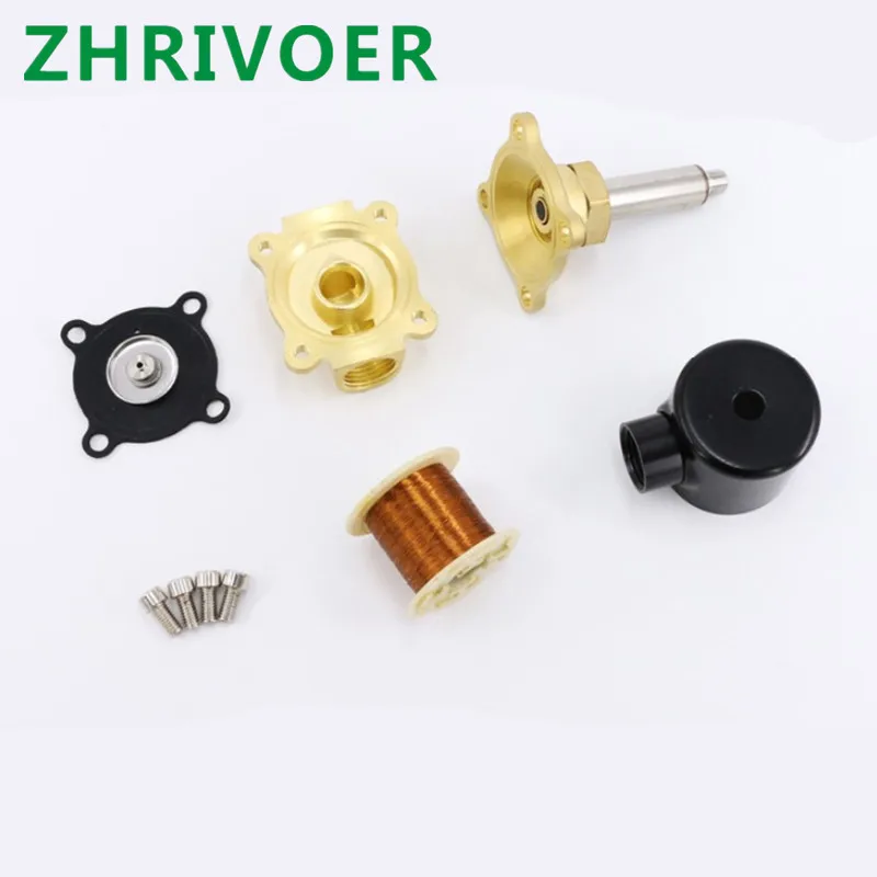 Electric Solenoid Valve  Normally Opened Pneumatic for Water Oil Air 12V/24V/220V/110V 1/4" 3/8" 1/2" 3/4" 1" DN8/10/15/20/25/50