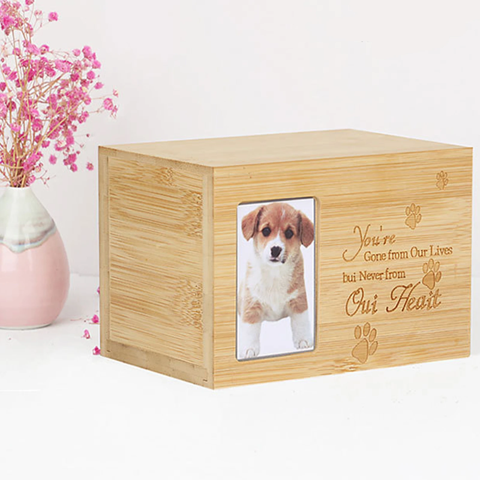 Creation Core Wooden Pet Coffin Casket Dog Funeral And Burial Casket