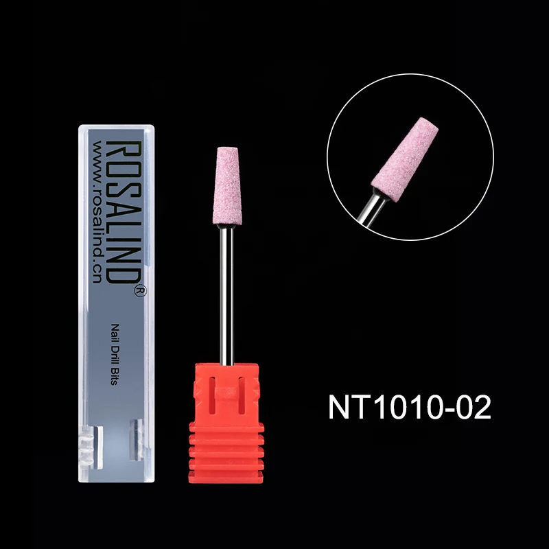 ROSALIND Electric Manicure Grinding Nail Drill Bit Machine Accessories Nail Art Tool Nail Files Nail Drill Bit For Pedicure Nail - Цвет: NT1010-02
