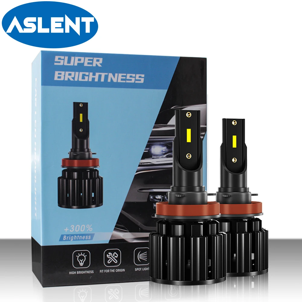 

2pcs H7 LED Bulbs H4 LED Bulbs H11 LED Car Light 55W 12V 9005 9006 H8 H9 H1 H3 9012 6500k Auto Headlamps 16000LM car light