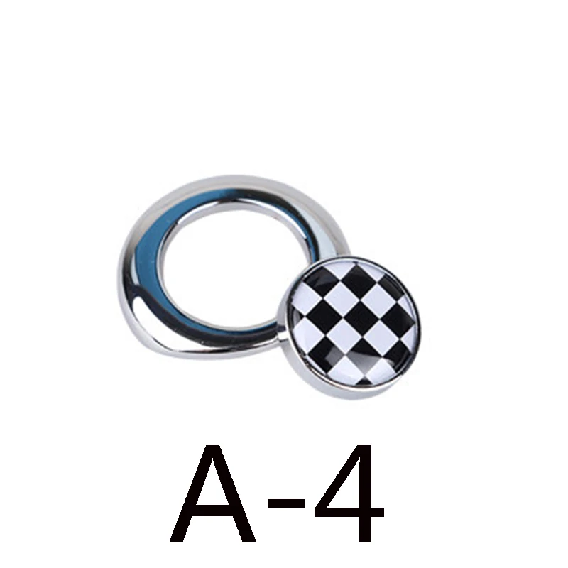 Автомобильный стиль, интерьерная кнопка Зажигания, наклейка для Mini Cooper Countryman Clubman R55 R56 R57 R58 R59 R60 R61, аксессуары - Название цвета: A-4