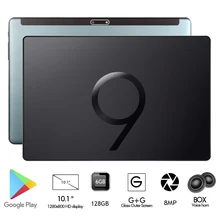 10 дюймов Android 9,0 4G FDD LTE сотовый телефон планшет 6 ГБ ОЗУ 128 Гб ПЗУ Восьмиядерный 2.5D стеклянный экран Wifi gps планшет 10 подарков