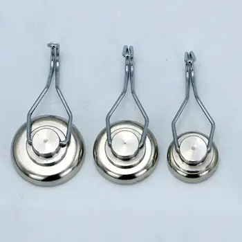 

Magnetic Hooks Strong Heavy Duty Neodymium Magnet Hooks Home Rotary Punch Free Magnetic Hook Kitchen Bathroom Towel Hanger
